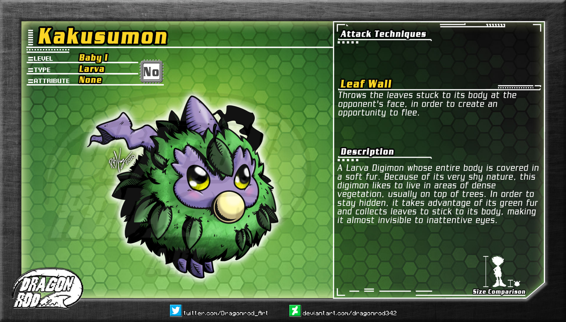 Fake Digimon - Kakusumon by dragonrod342 on DeviantArt
