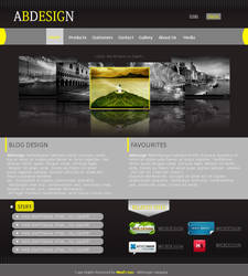 profesional web interface