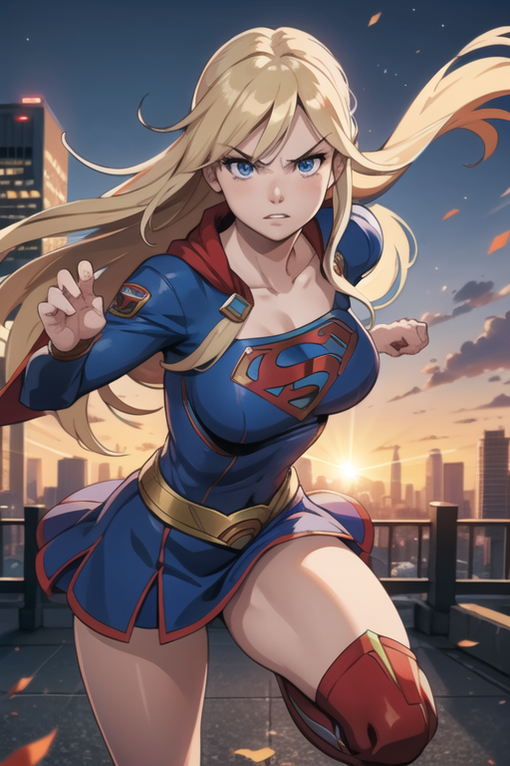 Anime Supergirl - 1 by ArgoCityArtworks on DeviantArt