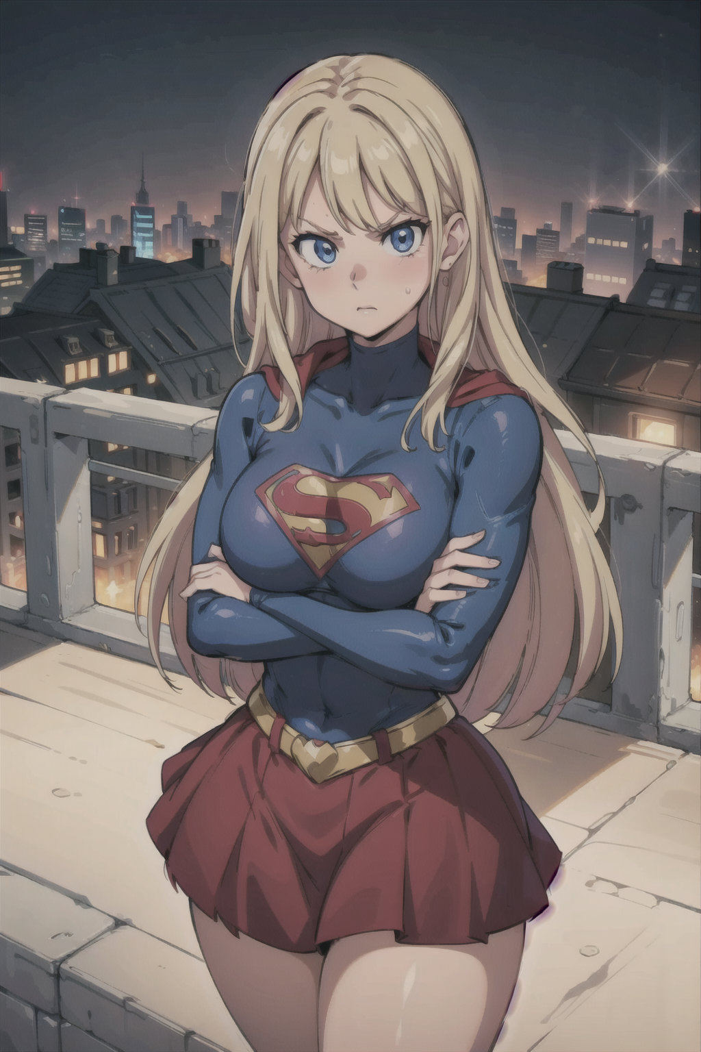 Supergirl Anime by kragf on DeviantArt