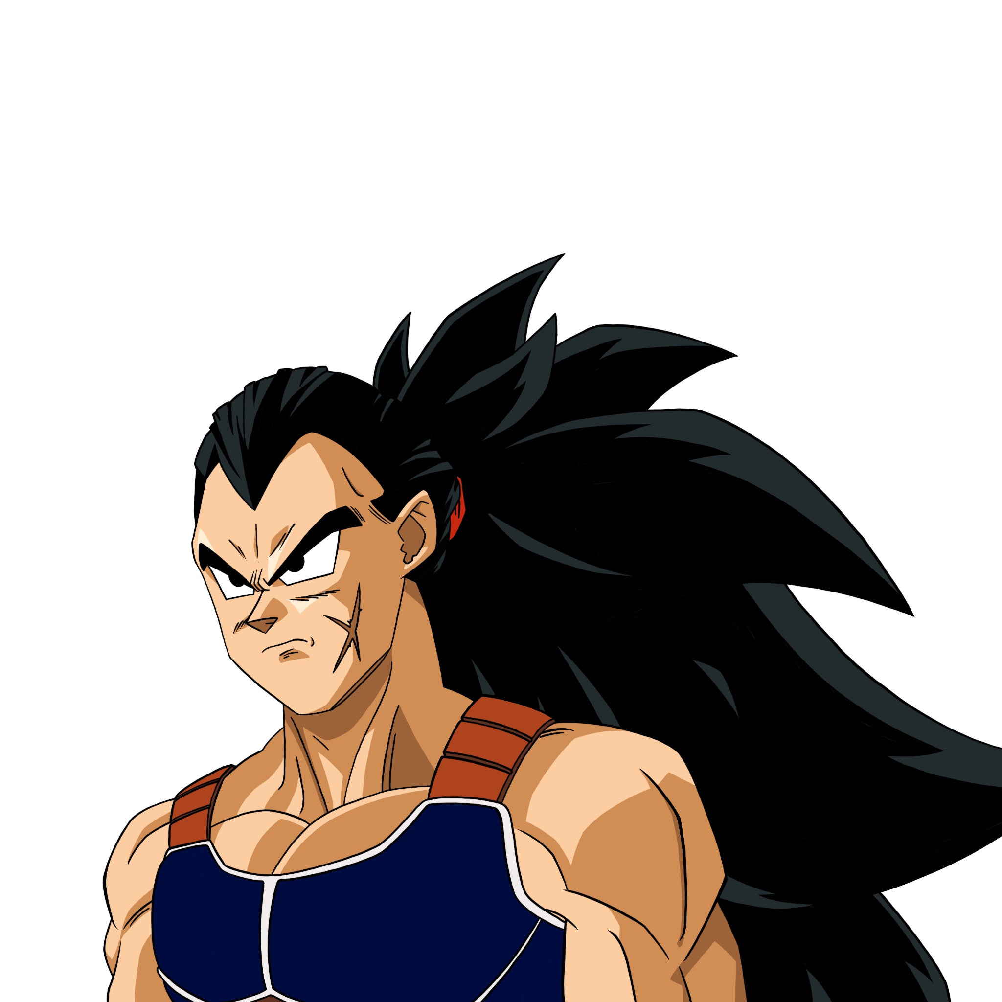 Radditz Good Raditz - What If Raditz Turned Good Fan Design 1 by UnofficialDA on ...
