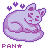 [f2u] sleepy cat pixel icon