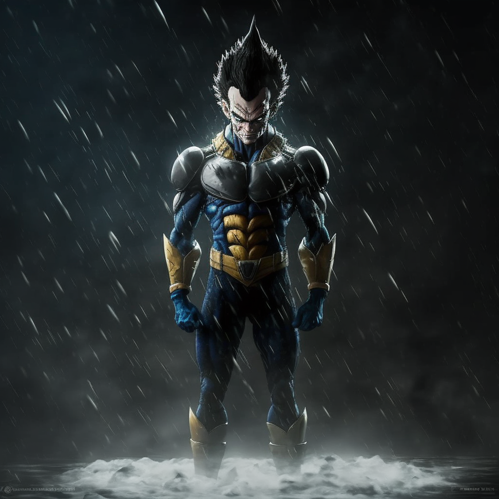 Vegeta Saiyan prince Photographic Print for Sale by Yashdusane