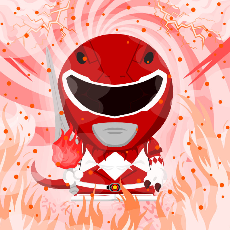 Red Ranger ~ MIGHTY MORPHIN Vol.1 #1 by Mygaal on DeviantArt