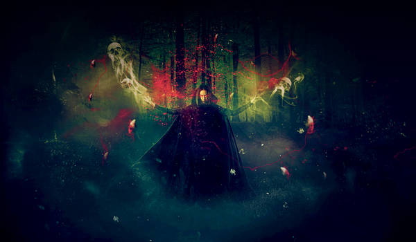 Dark summoning witch