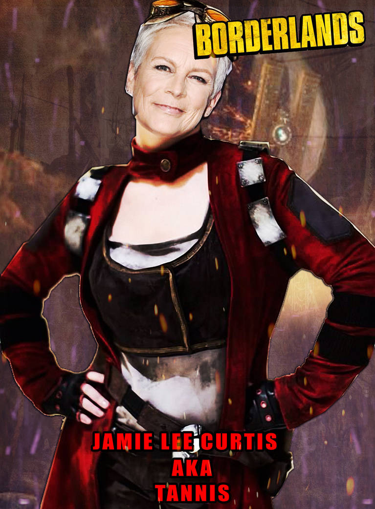 Borderlands : Tannis (jamie lee curtis) N-1 by ZeroPlatinoSentai on