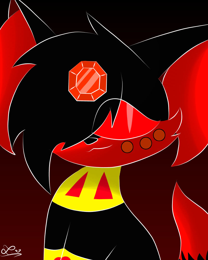 Fireshadow (Art-Trade) by PixiBui on DeviantArt