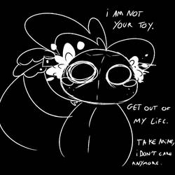 I am not your toy.