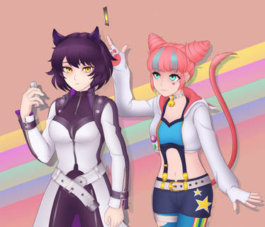 Neon Face Rwby s7255 - Hobbyist, Traditional Artist | DeviantArt