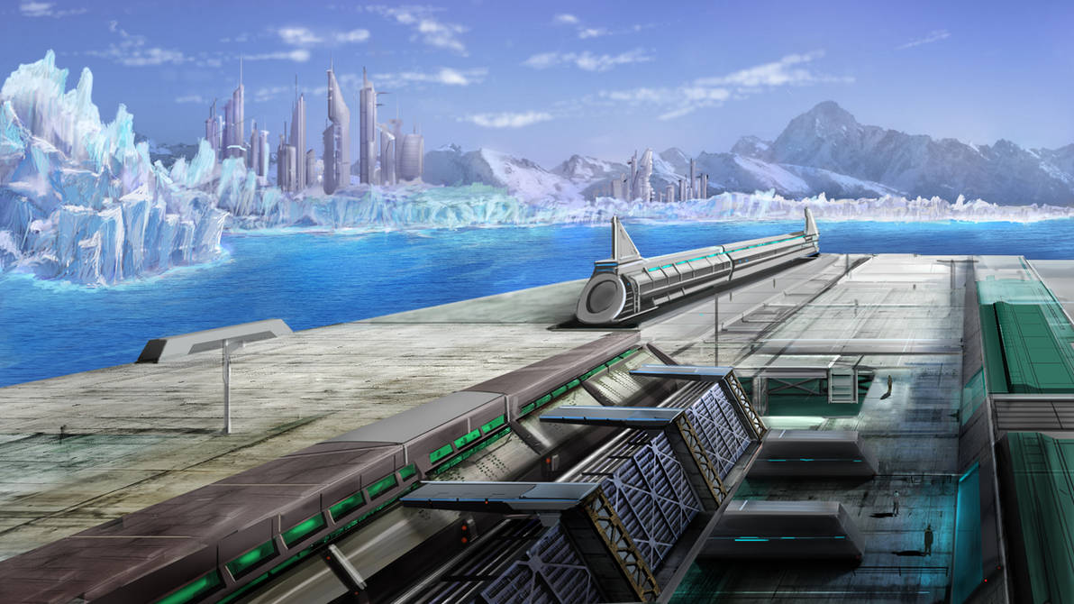Ice Train by dissolvedbrain on DeviantArt