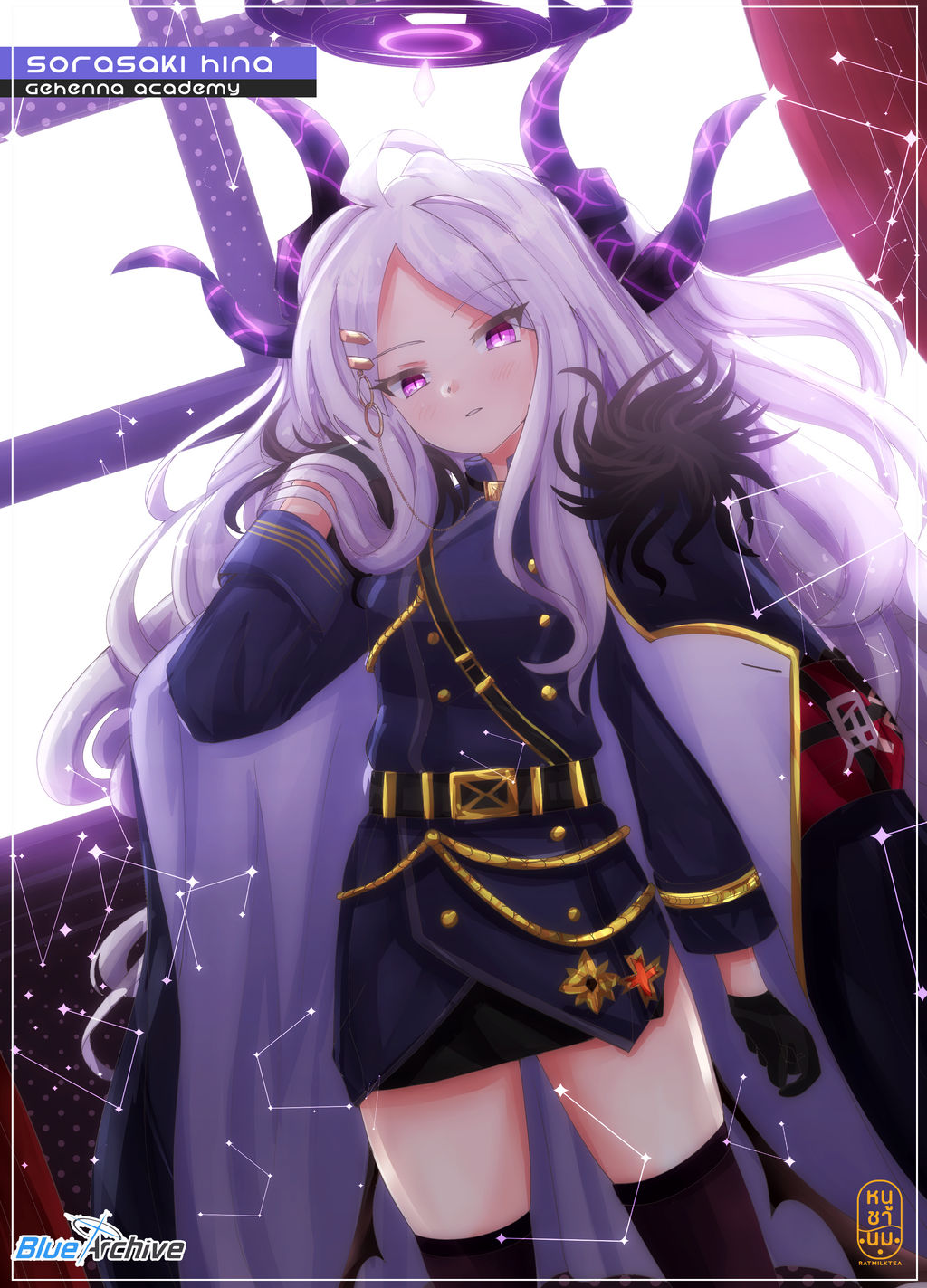 FanArt: Sorasaki Hina_Blue Archive by RatMilkTea on DeviantArt