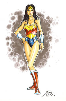 Copic Wonder Woman