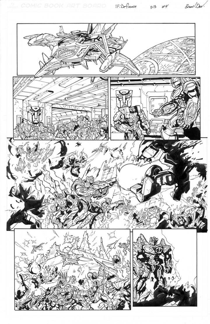 Transformer Deviantart Inks Transformers Defiance Inks by gravyboy on DeviantArt