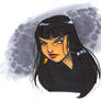 Vampirella Marker sketch