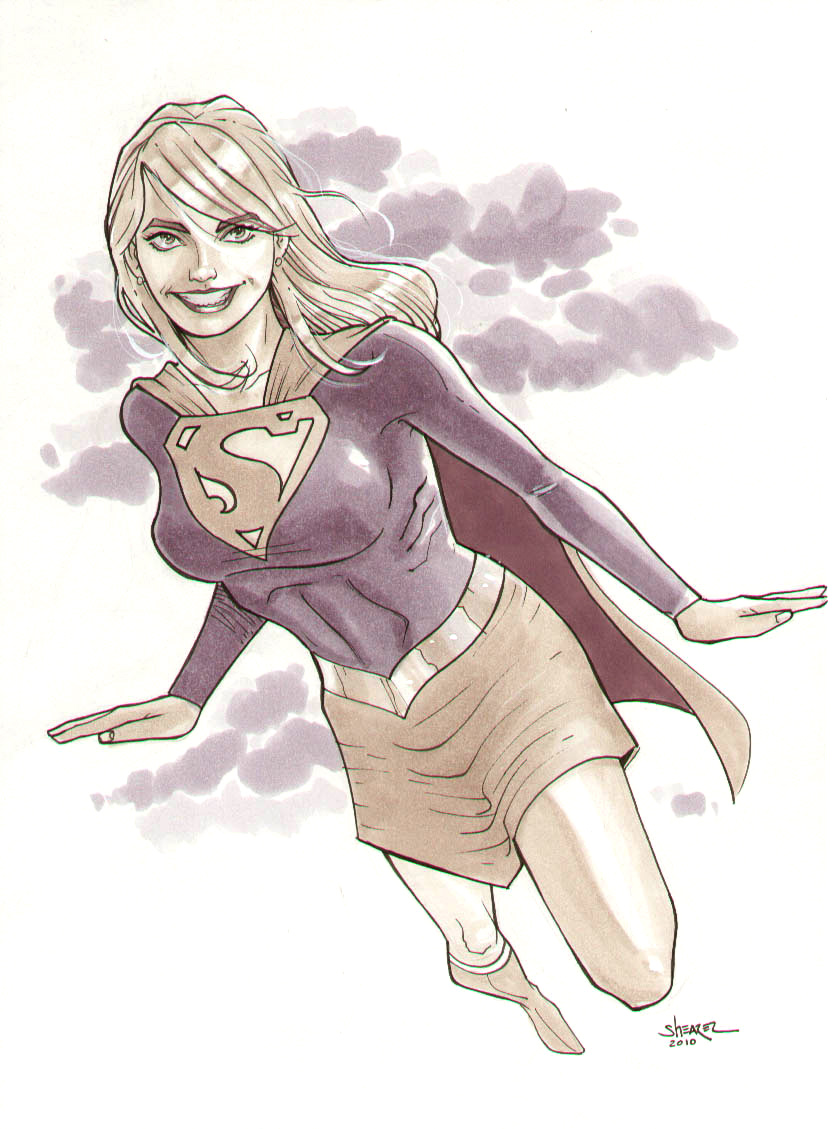 Supergirl sketch