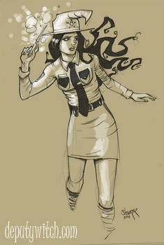 Deputy Witch Sketch 2