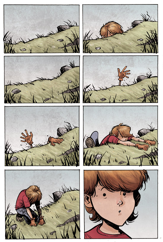 Page from an upcoming comic by gravyboy