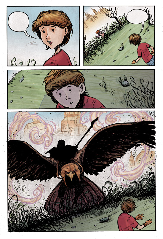 Page from an upcoming comic 5 by gravyboy