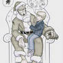 Hellboy Santa