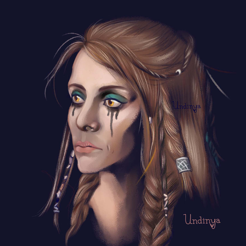 freya god of war by Undinya on DeviantArt
