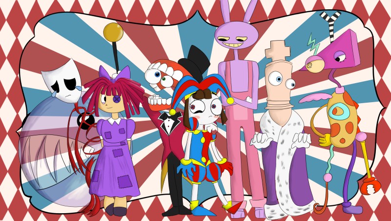 Abstract Rabbit Amazing Digital Circus The Amazing Digital Circus by BlueMoonRaccoon1 on DeviantArt
