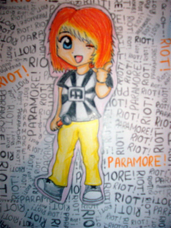 Hayley Williams Chibi