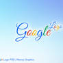 Stylish Google Logo PSD Design
