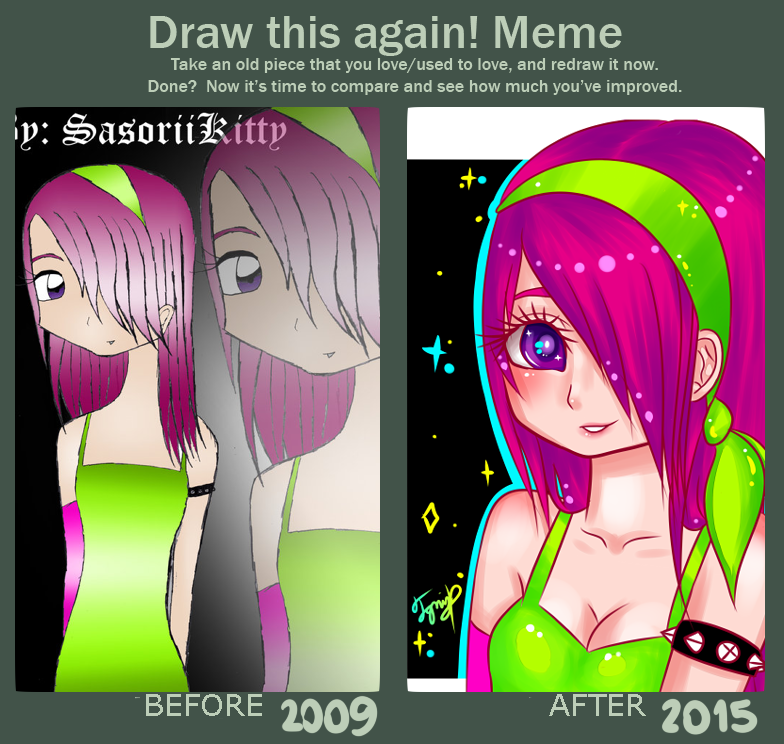 Draw this again: Lollipop Girl / 2009-2015