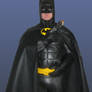 1989 Batman costume replica promo pic recreation