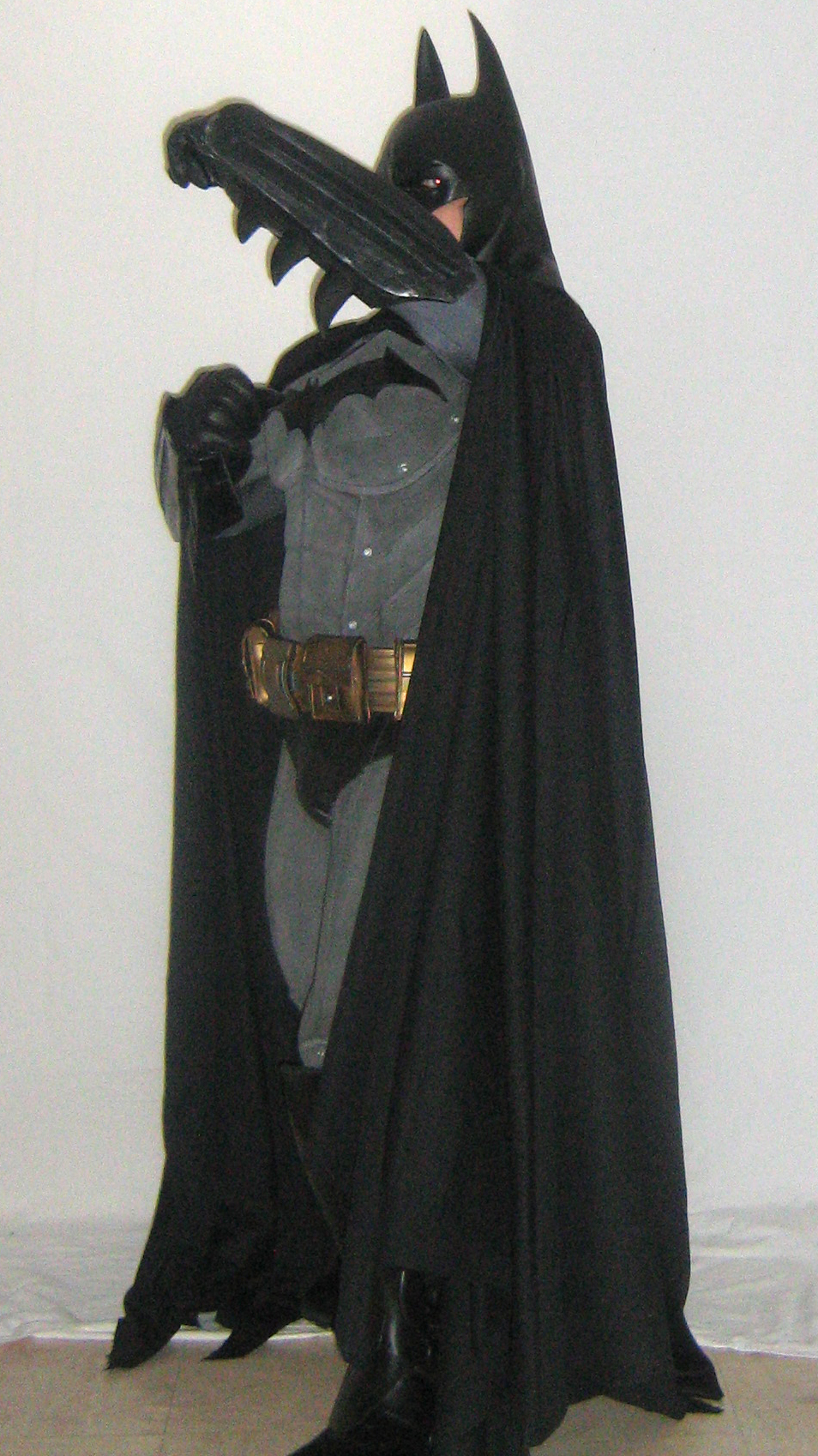 Batman Arkham Asylum Suit Replica by Syl001 on DeviantArt