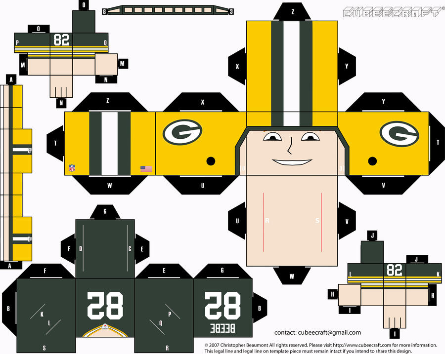 Don Beebe Packers Cubee