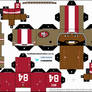 Randy Moss 49ers Cubee