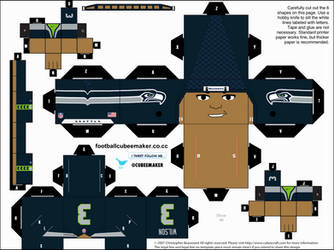 Russell Wilson Seahawks Cubee