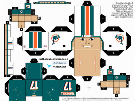 Ryan Tannehill Dolphins Cubee