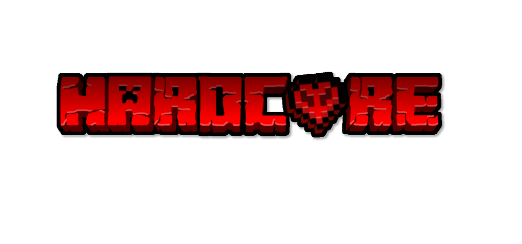 Minecraft Hardcore Logo V.2 by ZombieMasterT-Rav on DeviantArt