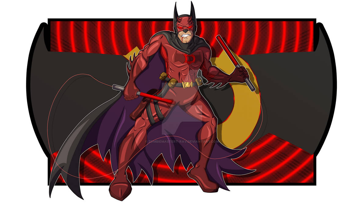 Bat Devil (Red) - Bat Man Daredevil Fusion by ZombieMasterT-Rav on ...