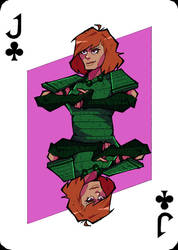 Appletin playing card