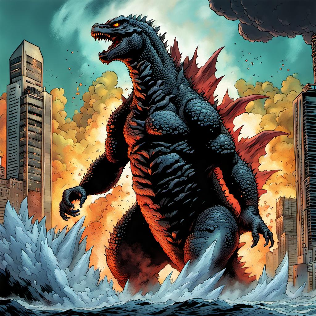 Godzilla By Godoffknwar On Deviantart Godzilla By Godoffknwar On Deviantart