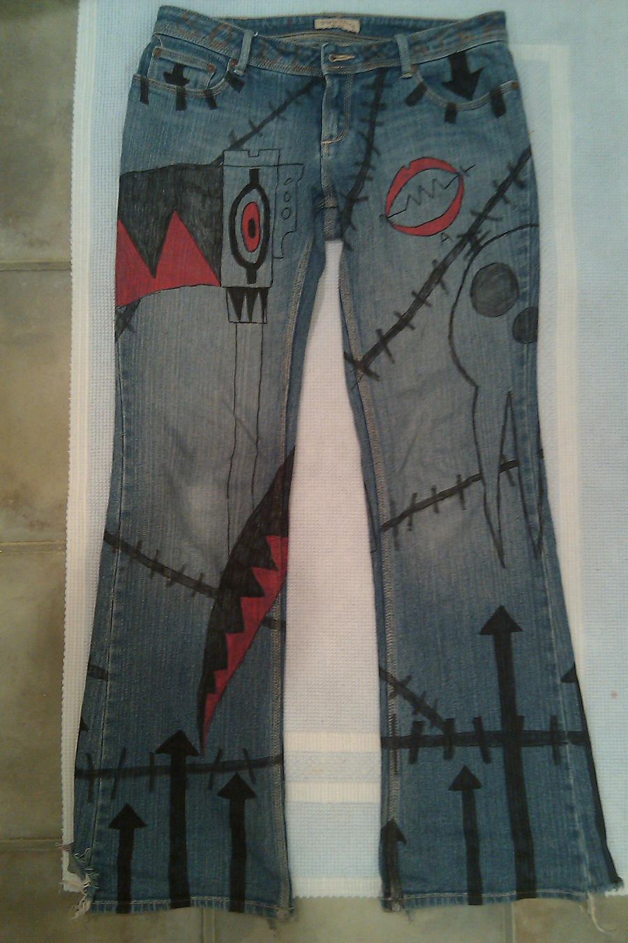 soul eater pants side 1