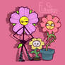Flower, Leslie, and flowley