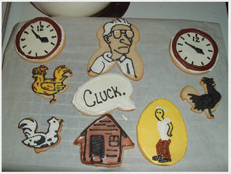Chicken Man cookies