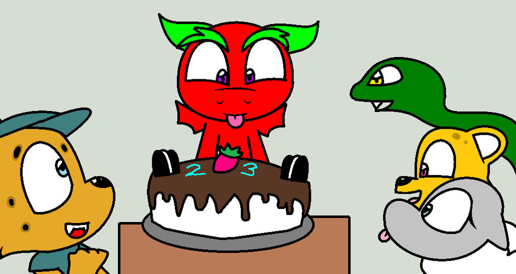 Happy Birthday, Cryptid Creations! by TheCareBearGirl on DeviantArt