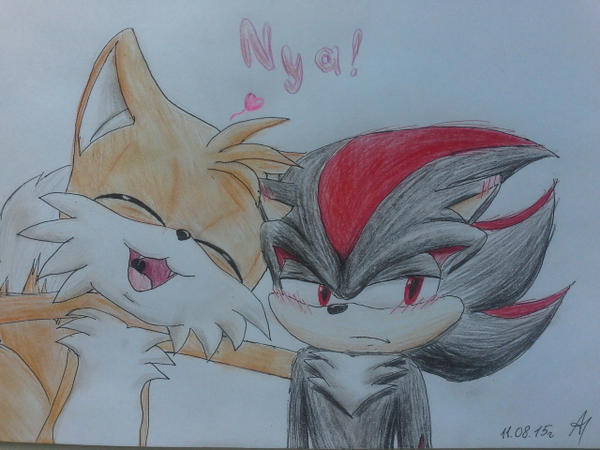 Shadowfriendly Deviantart Tails Shadow and Tails: Nya! by ArtLightMitc on DeviantArt