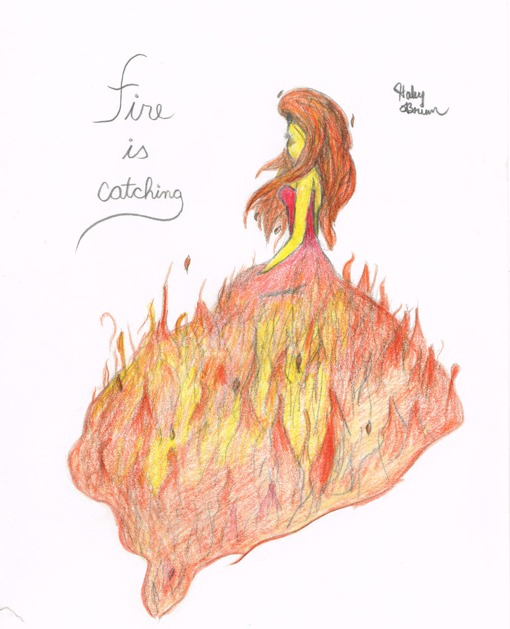 Flame Princess fire is catching