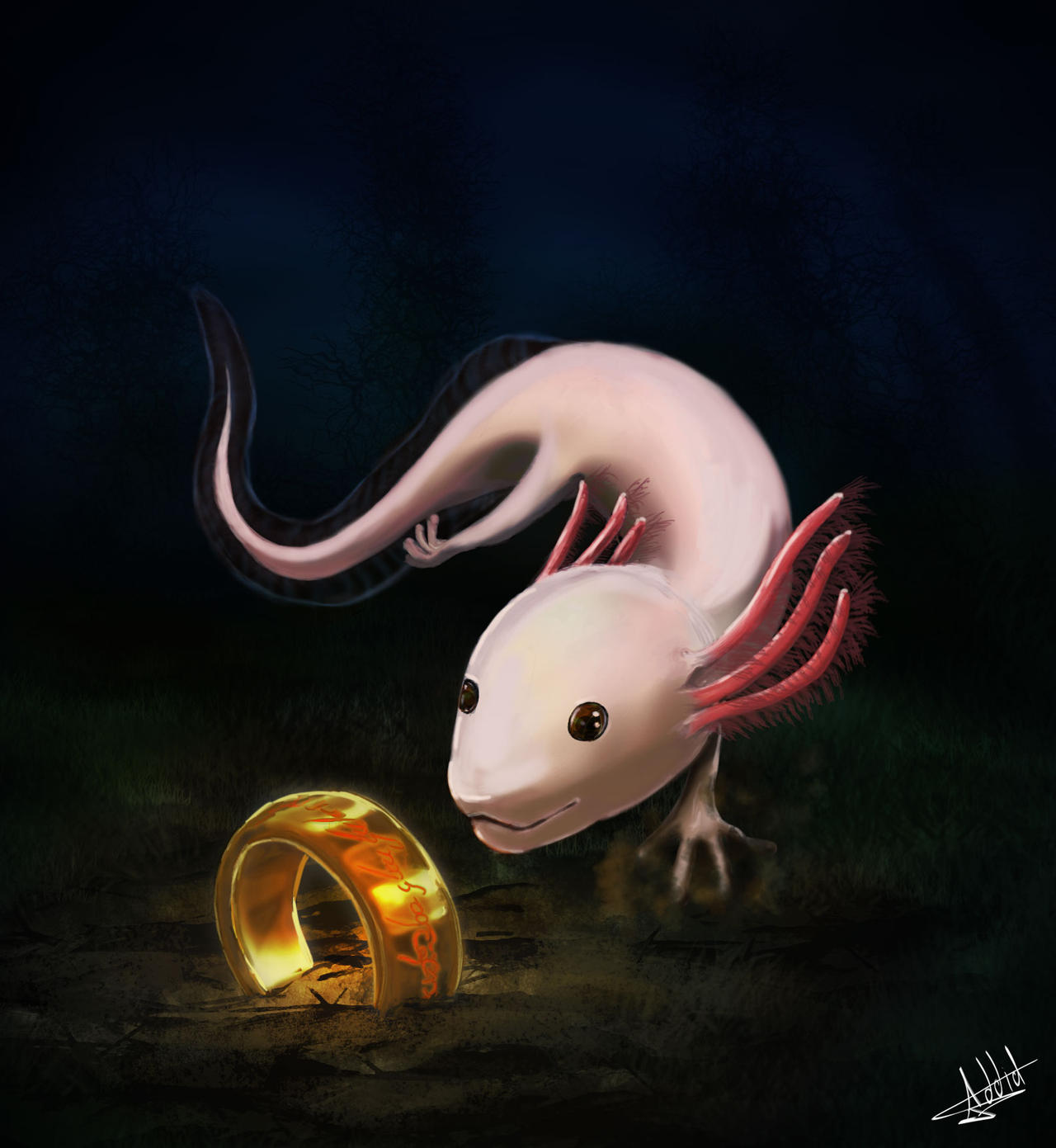 Axol by RomainAdd on DeviantArt