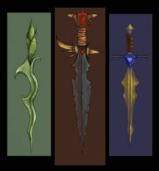 3 swords