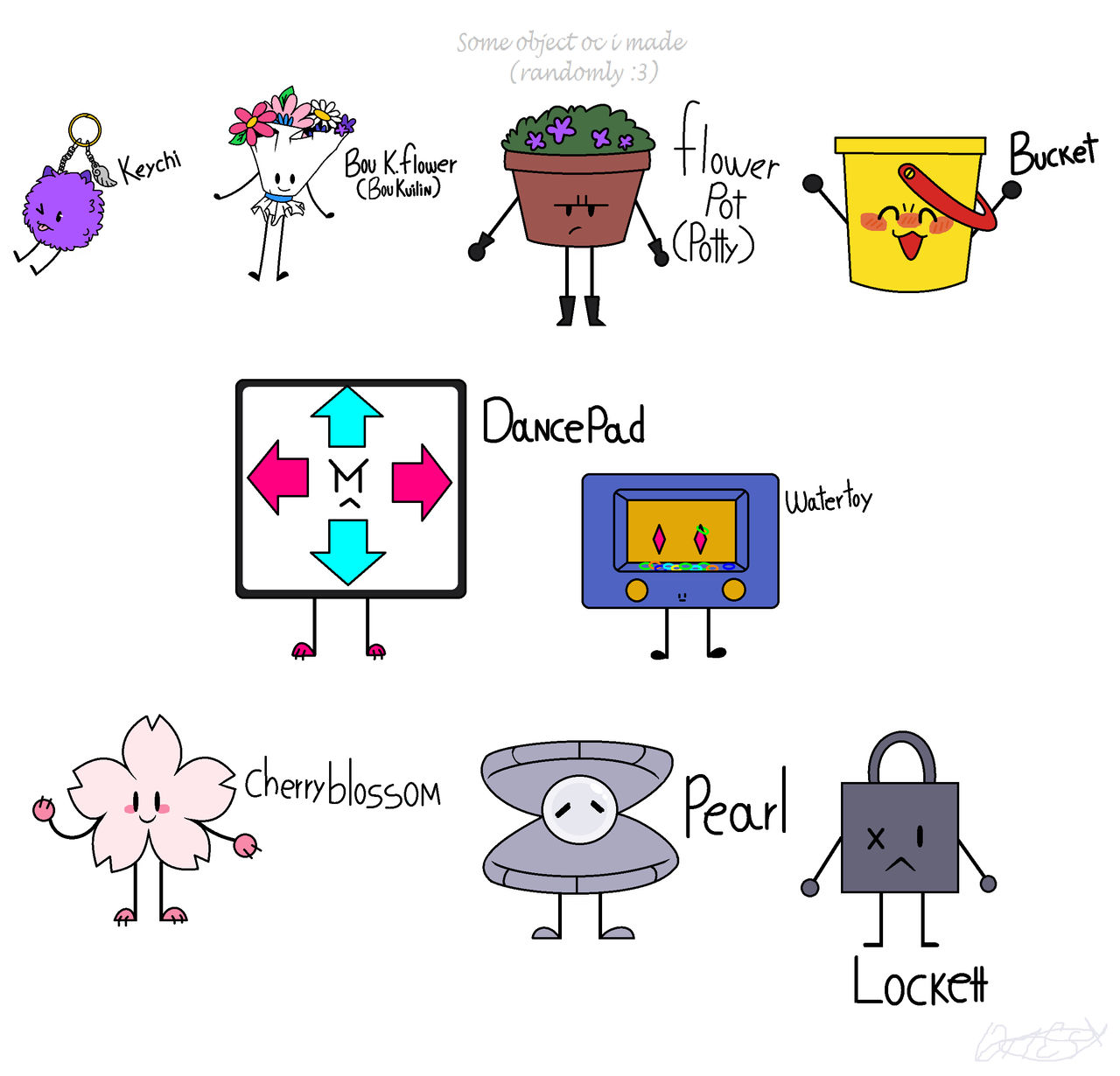 -Some object oc i made- (object oc ref sheet) by lilsadtoastUwU on ...
