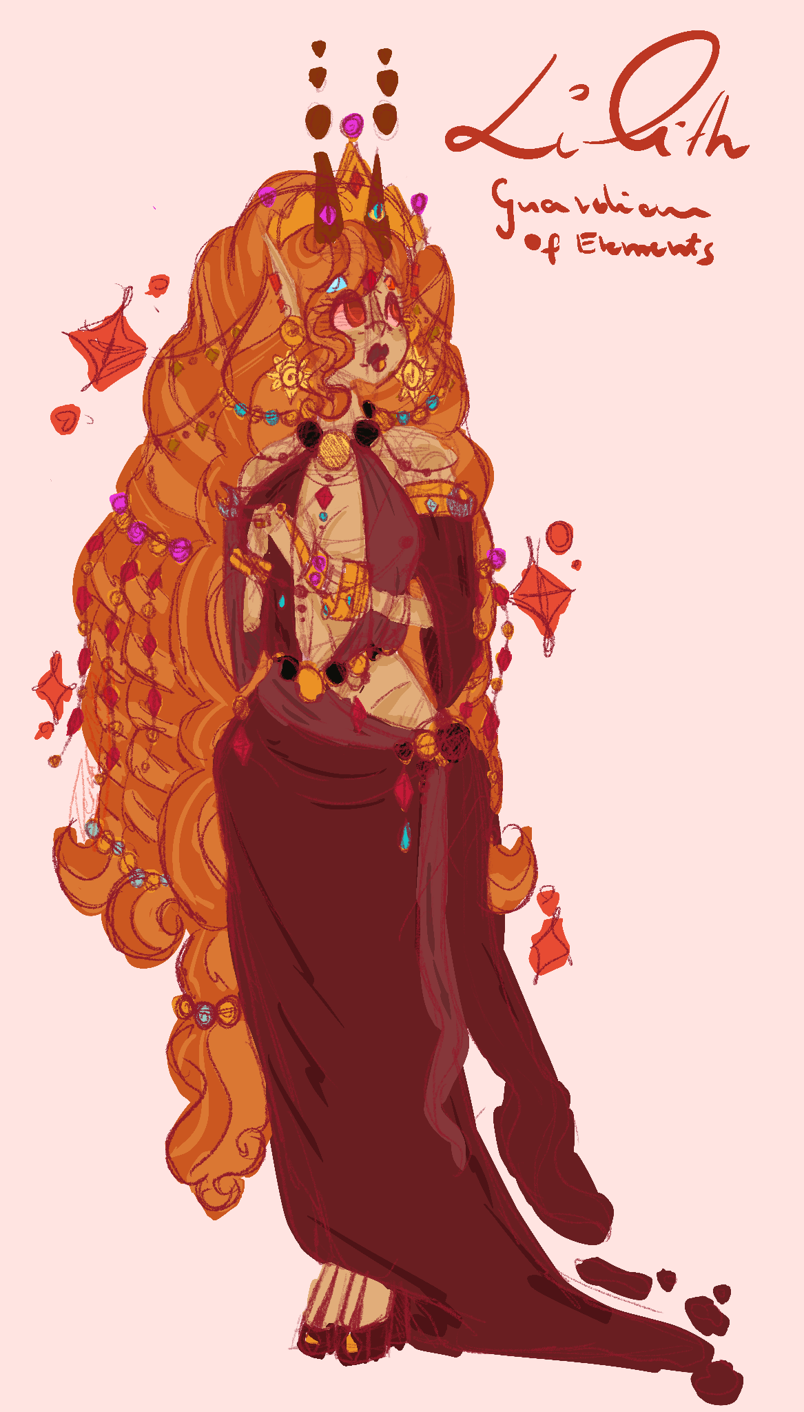 Lilith The Guardian of Elements