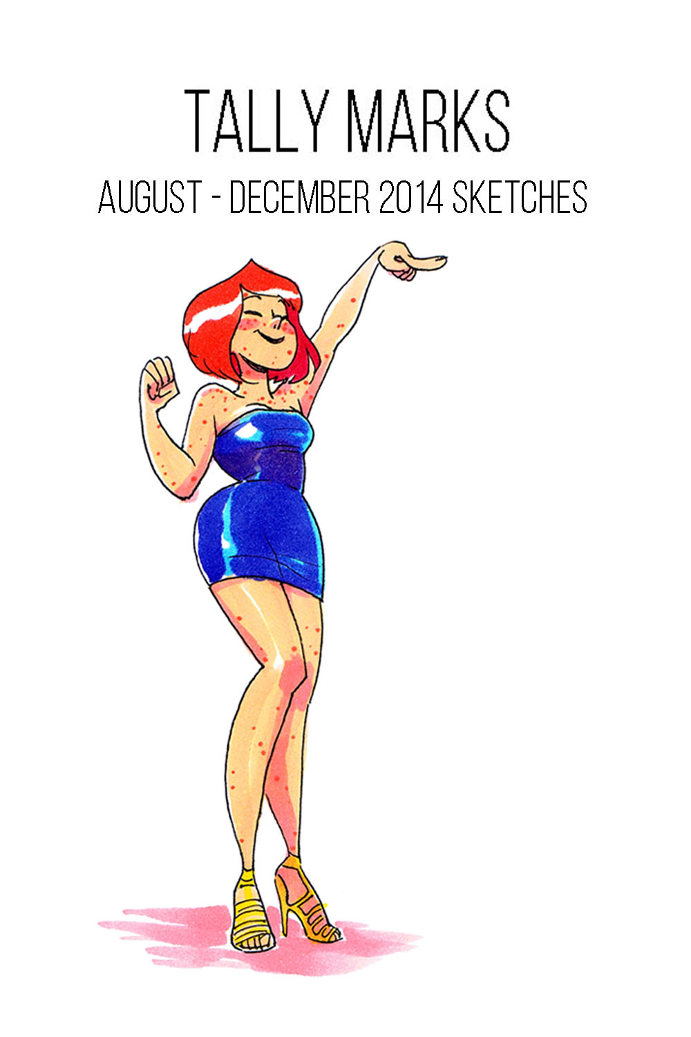 Tally Marks: August - December 2014 Sketches cover by Tallychyck