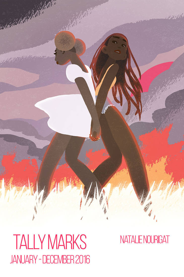 2016 digital sketchbook cover by Tallychyck